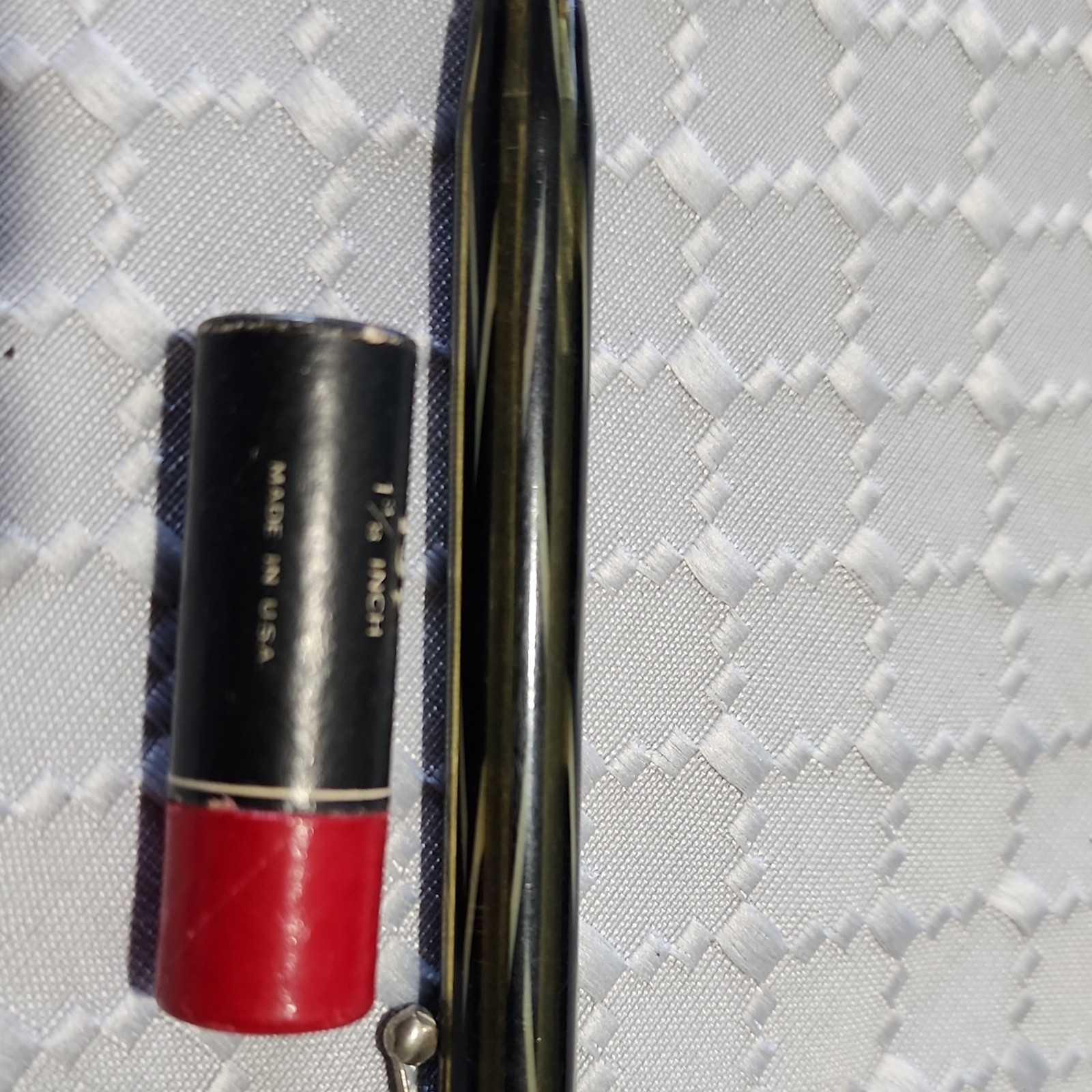 Eversharp Vintage Clutch Pencil Retractable Tip Red Top Lead Hard Std. 1/4″
