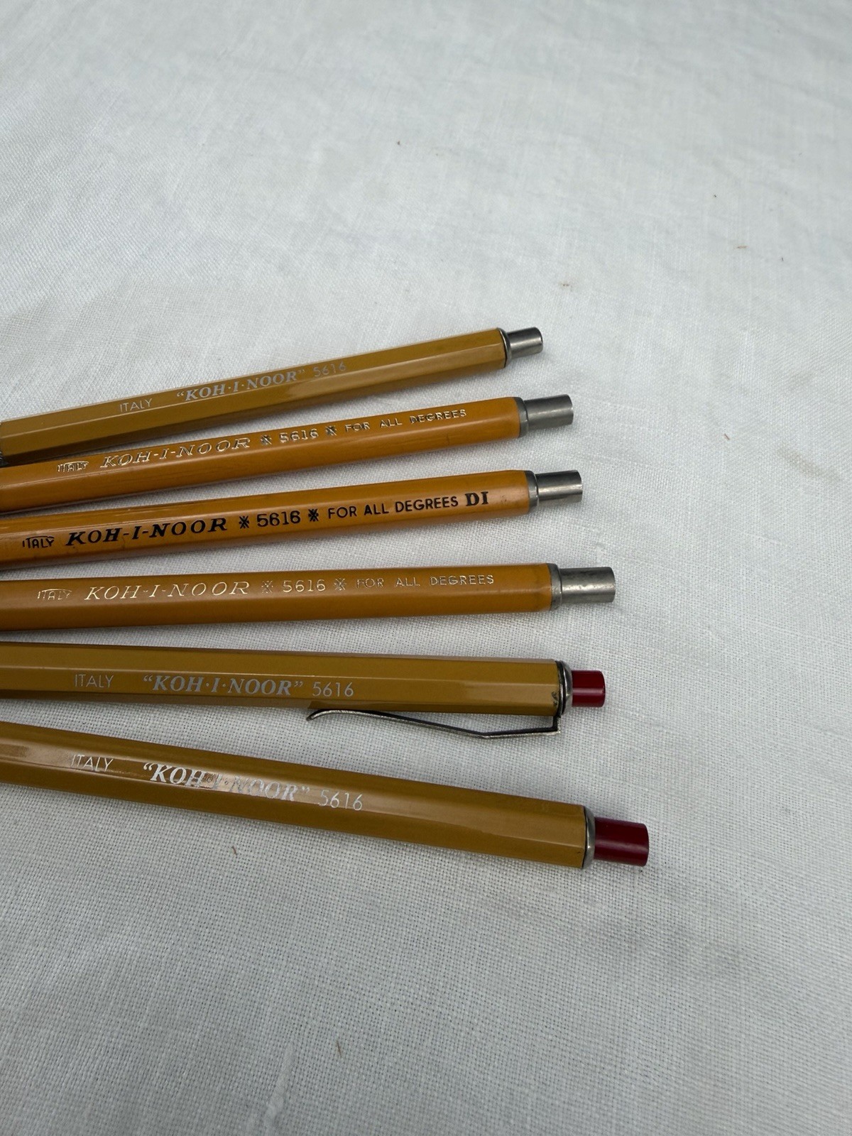 Vintage Koh-I-Noor 5616 lead holder mechanical Drafting Pencils Italy LOT