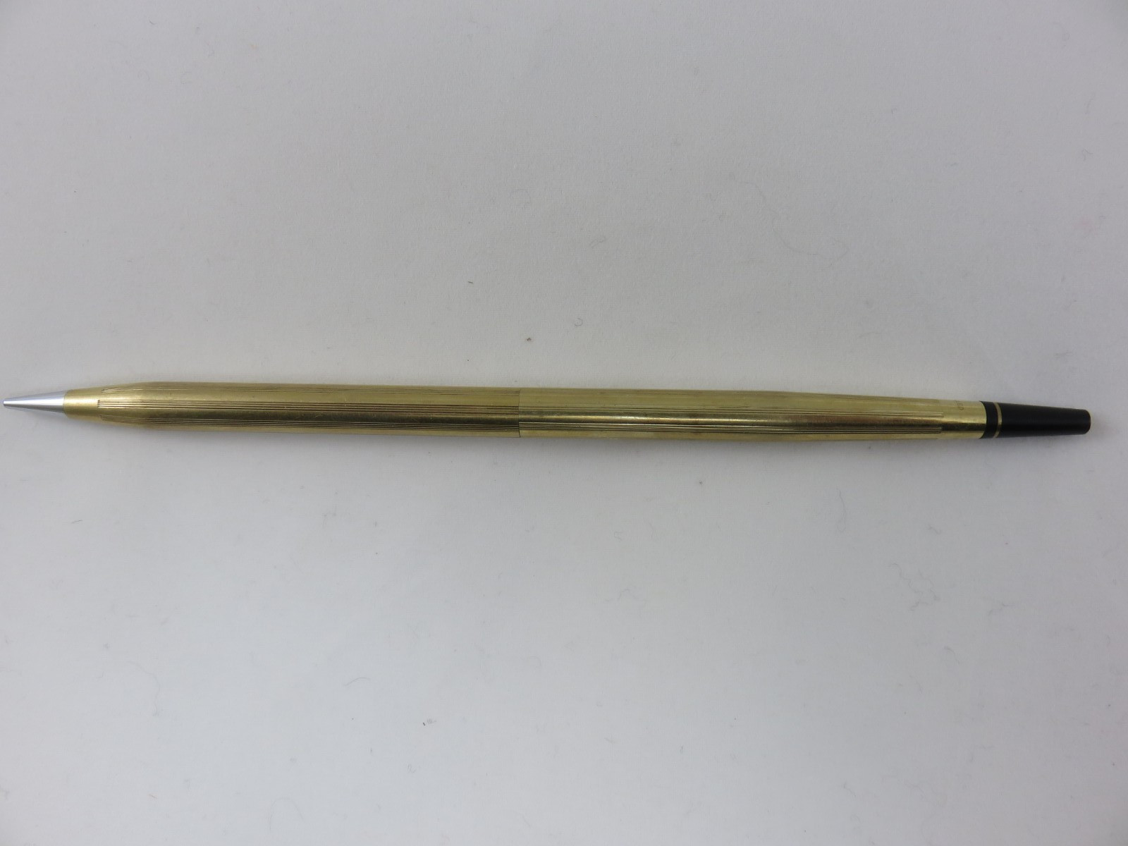 Cross 1/20 10K Gold Filled Mechanical Desk Pencil 6.5″L Vintage Made In USA