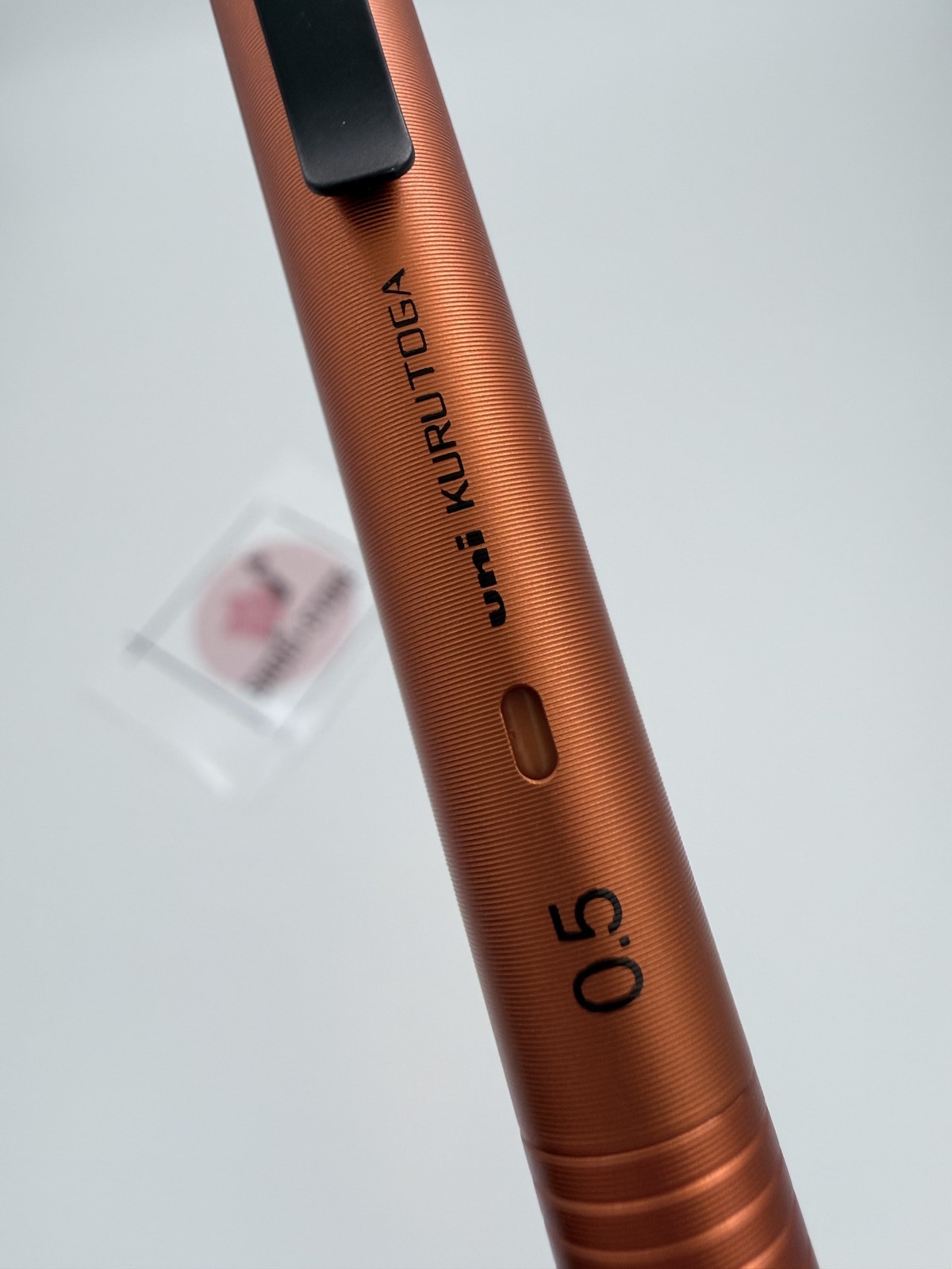Uni Kurutoga Metal 0.5mm Mechanical Pencil Sunrise Orange Limited Edition NEW