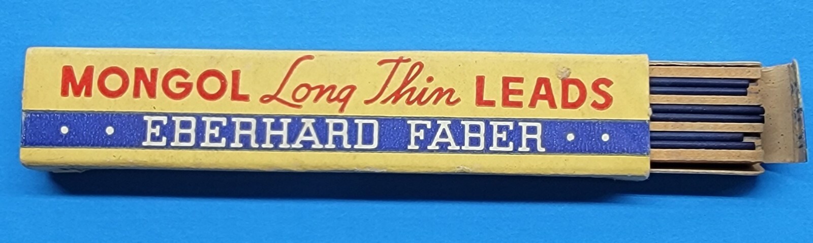 VINTAGE MONGOL LEAD NO. 4015 BLUE EBERHARD FABER