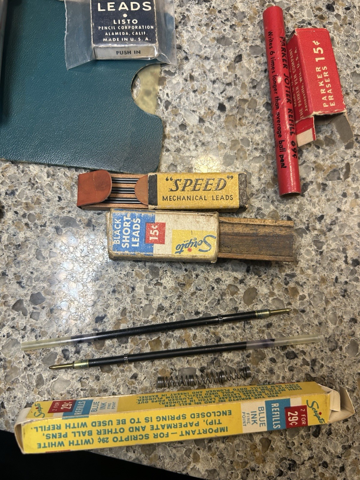 Vintage Drafting Pencil Lead Lot – Koh-I-Noor, Faber, Script, Mechanical Pencils
