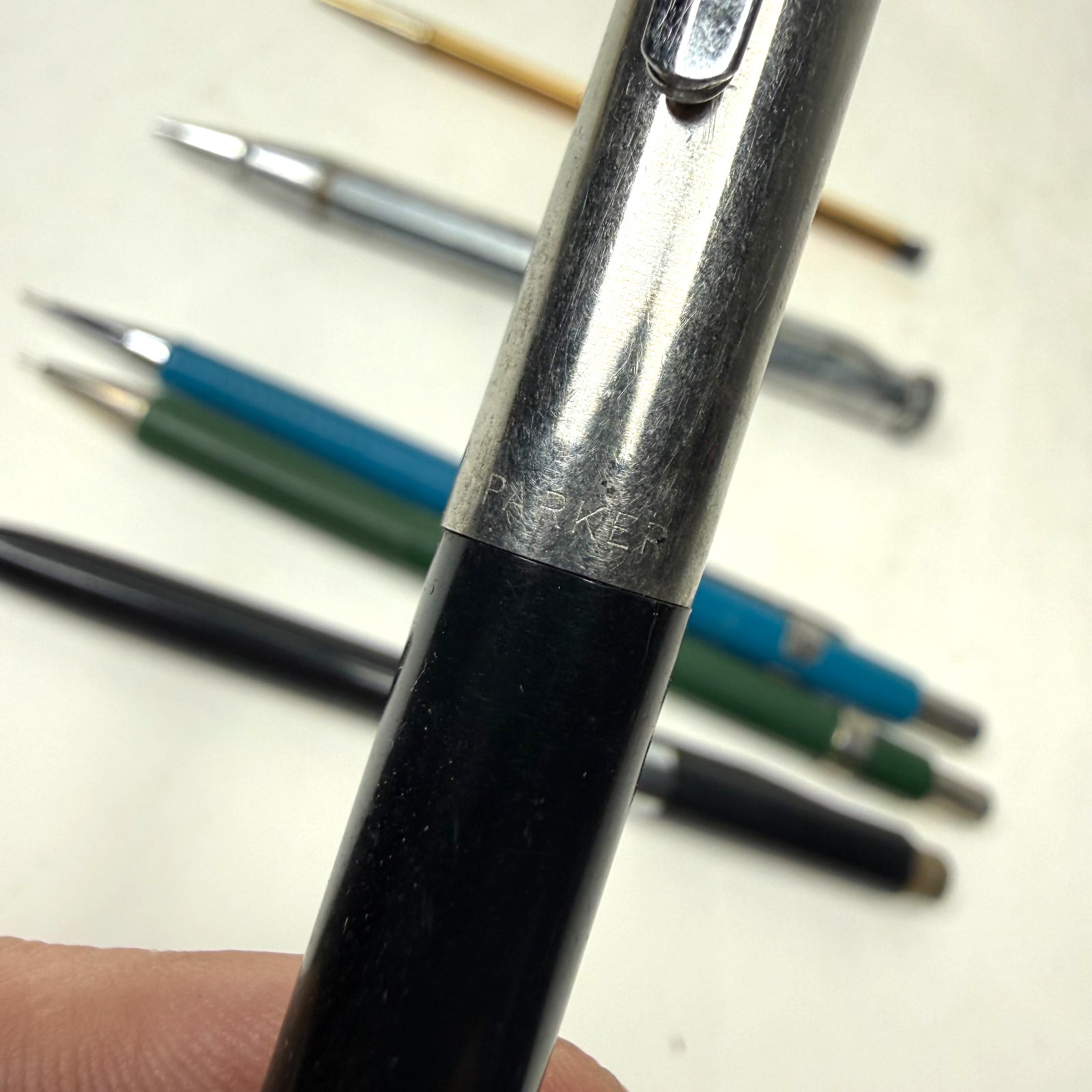 Lot of 6 Vintage Mechanical Pencils Scripto, Parker, Pentel, Magicolor, Faber