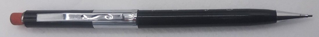 vintage SCRIPTO P360 0.9mm lead pencil c.1975—steel company promo—very good cond