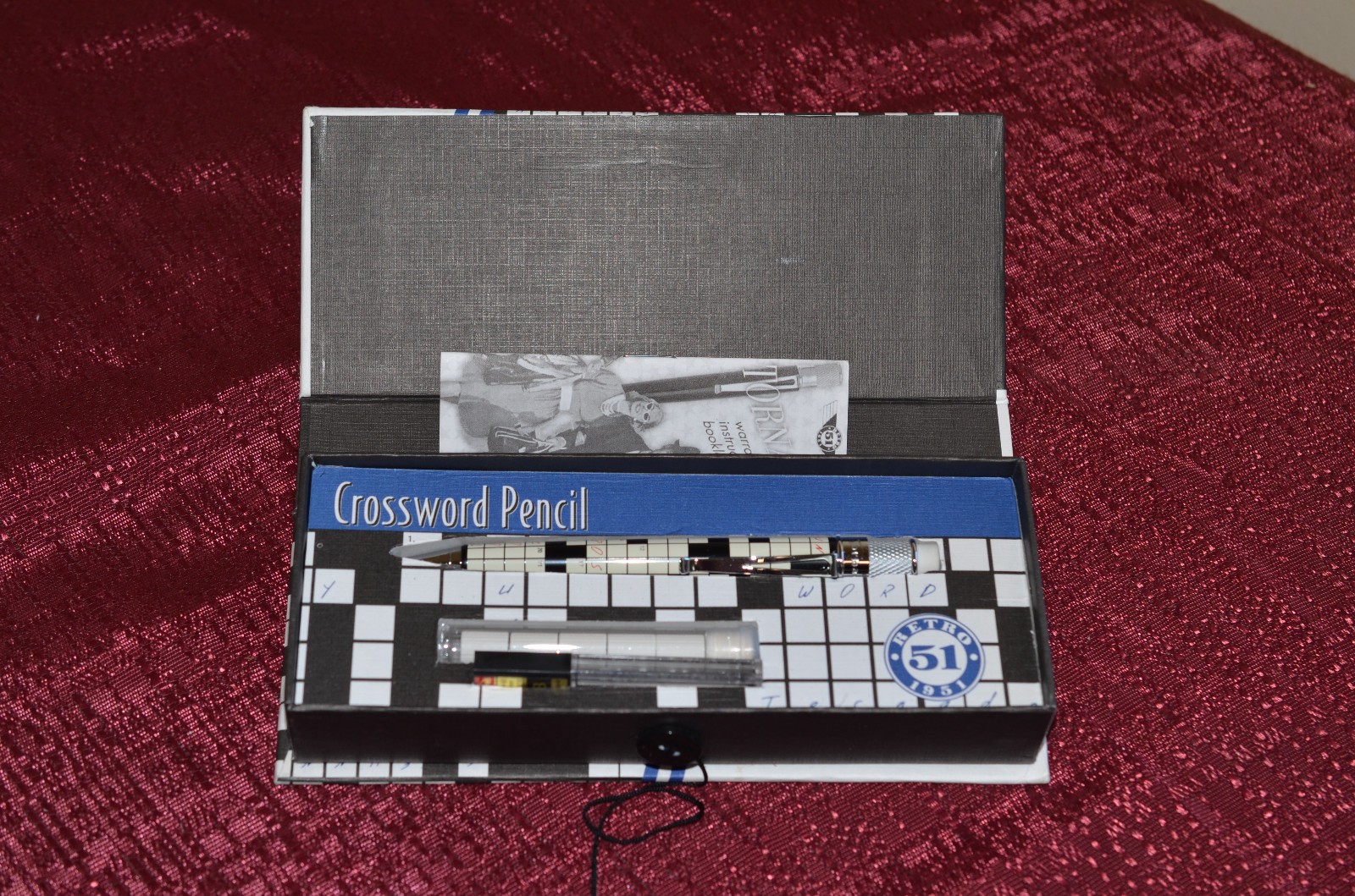 Retro 51 1951 Tornado Crossword Puzzle Pencil new in box