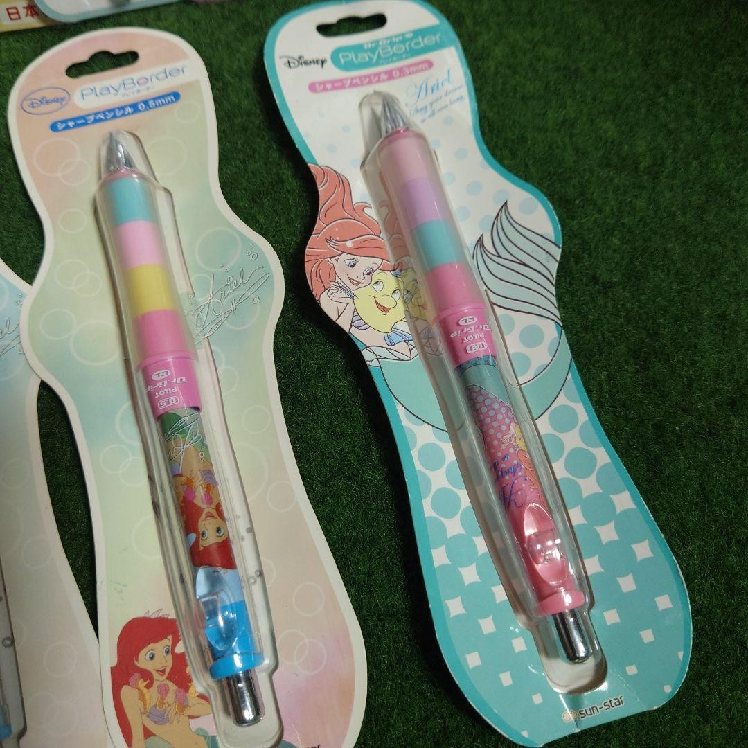 Discontinued Disney Ballpoint Pen/Mechanical Pencil – Princess Ariel From JAPAN◎