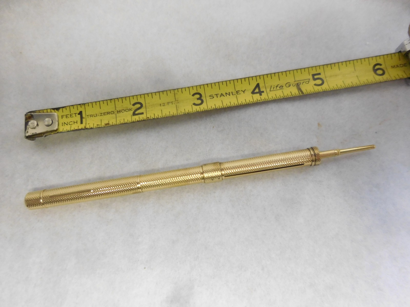 TODD & CO COMBINATION 10 K GOLD MECHANICAL PENCIL/DIP PEN 14 K GOLD NIB IN BOX