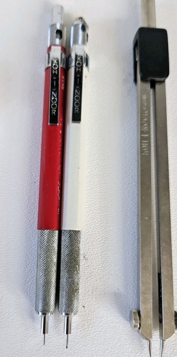 Vintage KOH-I-NOOR RAPIDOMATIC 5633 Mechanical Pencils & Drafting Tools Japan