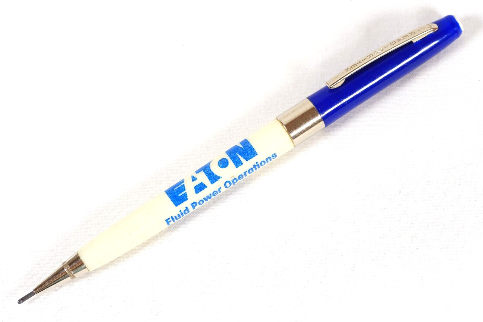 EATON Spencer Division ReadyRiter Vintage Advertising Mechanical Pencil NICE!
