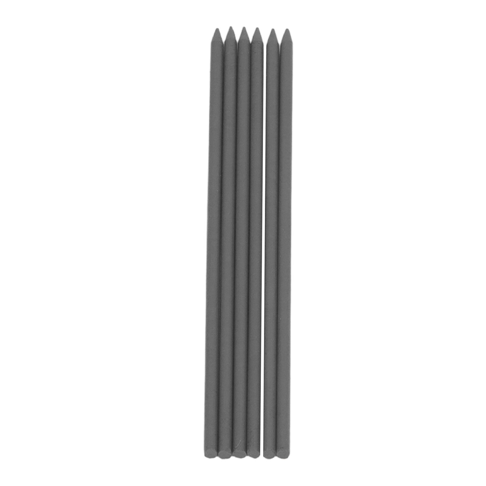 Black Graphite 6Pcs Carpenter Pencil Refill 2.8mm HB Marking Scribing Tool