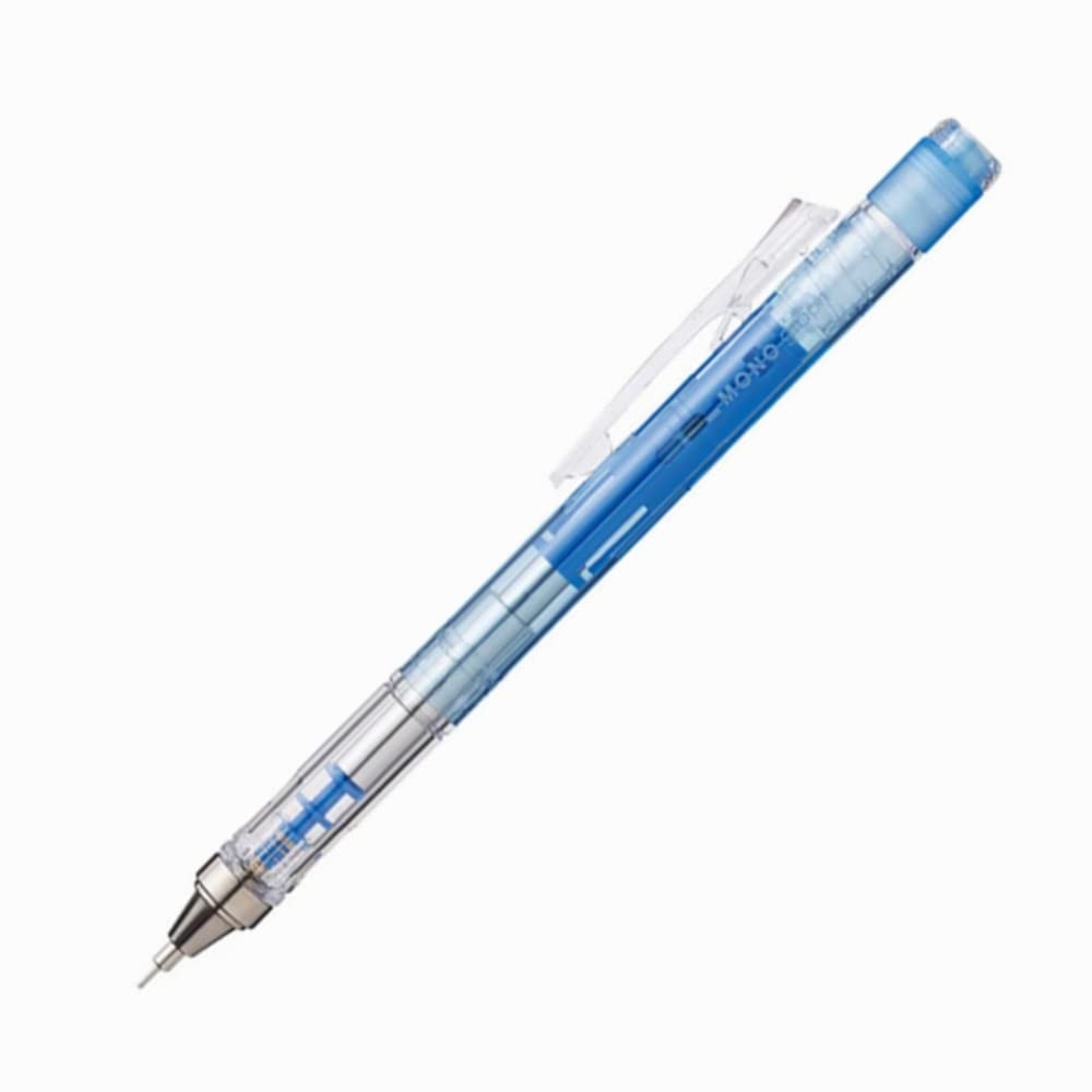 Tombow pencil MONO mechanical pencil, Monograph 0.5mm, pendulum type, clear blue