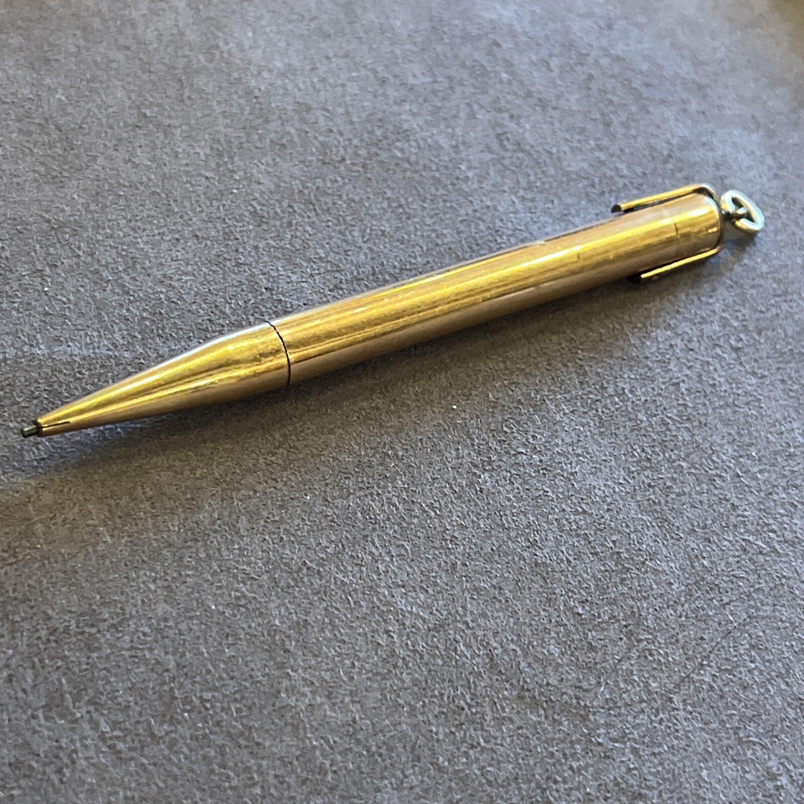 Gold Filled 1930 Mabie Todd Fyne Poynt Propelling Mechanical Pencil (P168)
