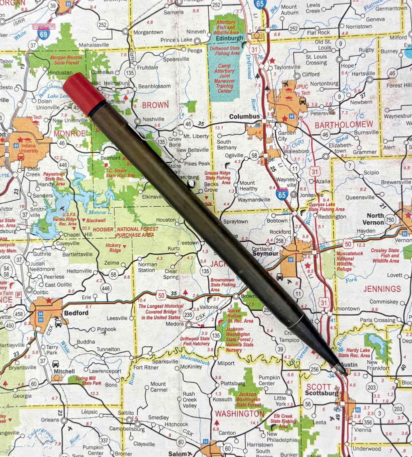 Vintage Eversharp Mechanical Pencil – “Square 4” black hard rubber??? – Working