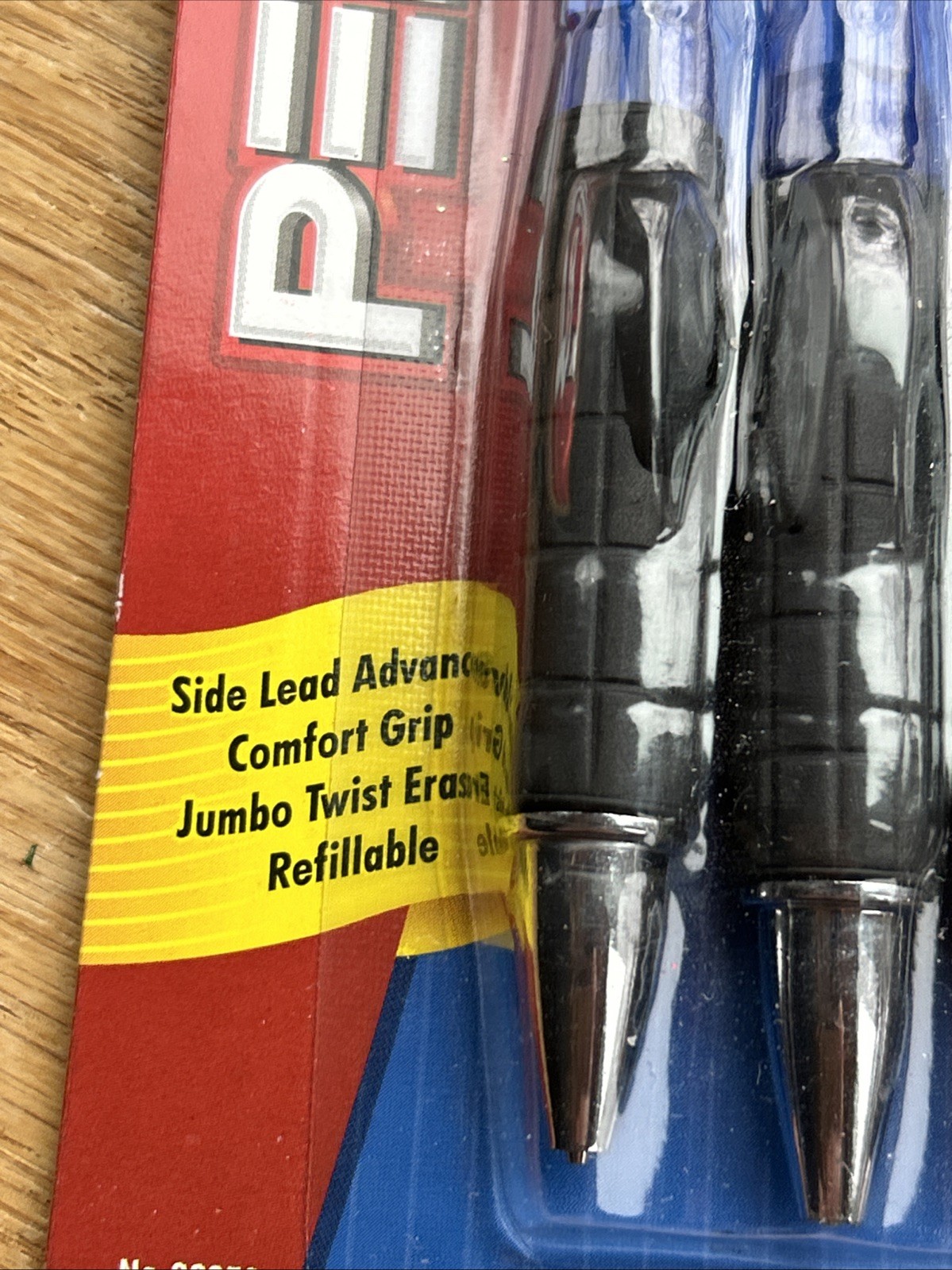 NOS 3 Pentech Sensor Mechanical Pencils .7mm 2006 New In Package Leads, Erasers