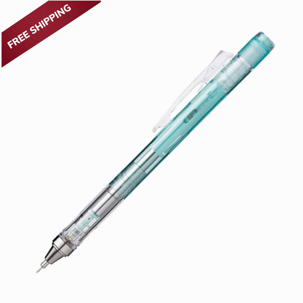 Tombow Mechanical Pencil, Monograph Clear Color 1 Count (Pack of 1), Green