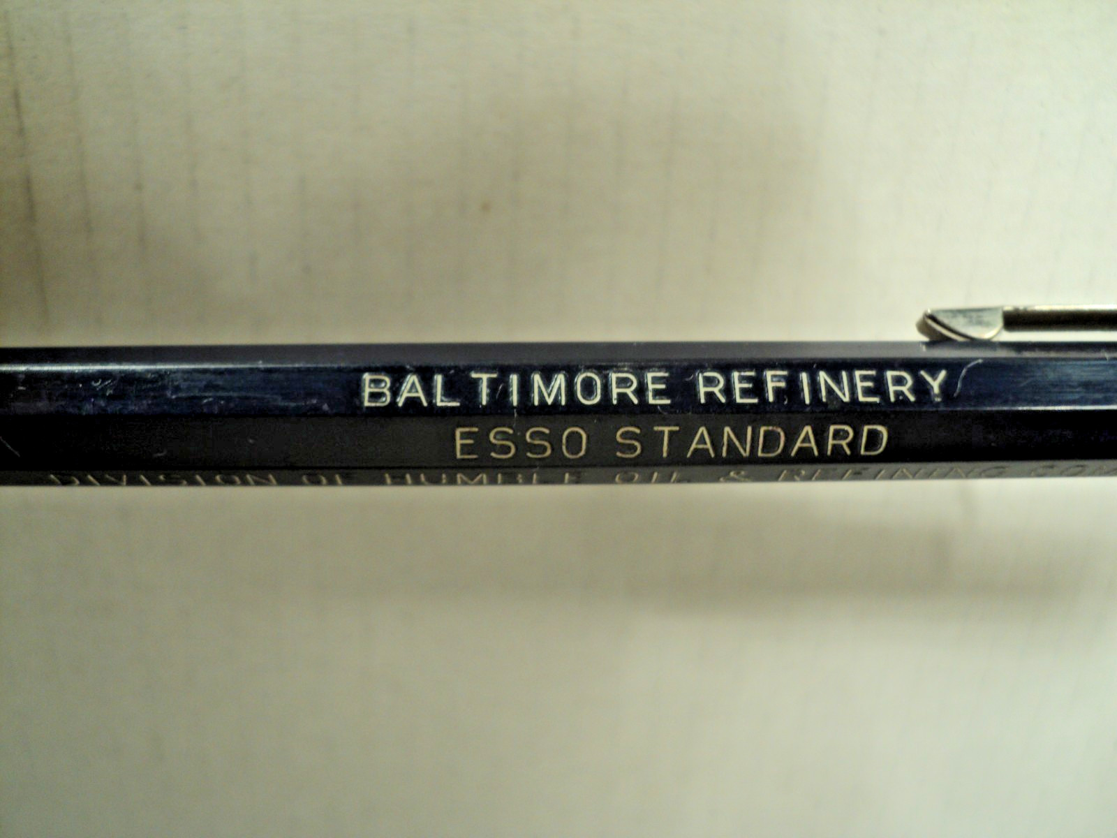 Vintage Autopoint Mechanical Pencil Baltimore Refinery Esso 5-1/2″ USA D