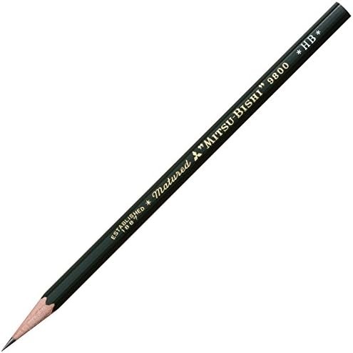 Mitsubishi Pencil Co., Ltd. 9800 pencil dozen (12 pieces) HB K9800HB (japan impo