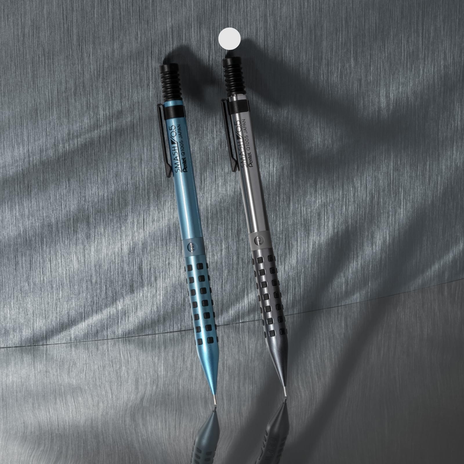 Pentel Q1005 LDM2 Mechanical Pencil 0 5mm Diamond Axis Silver Limited