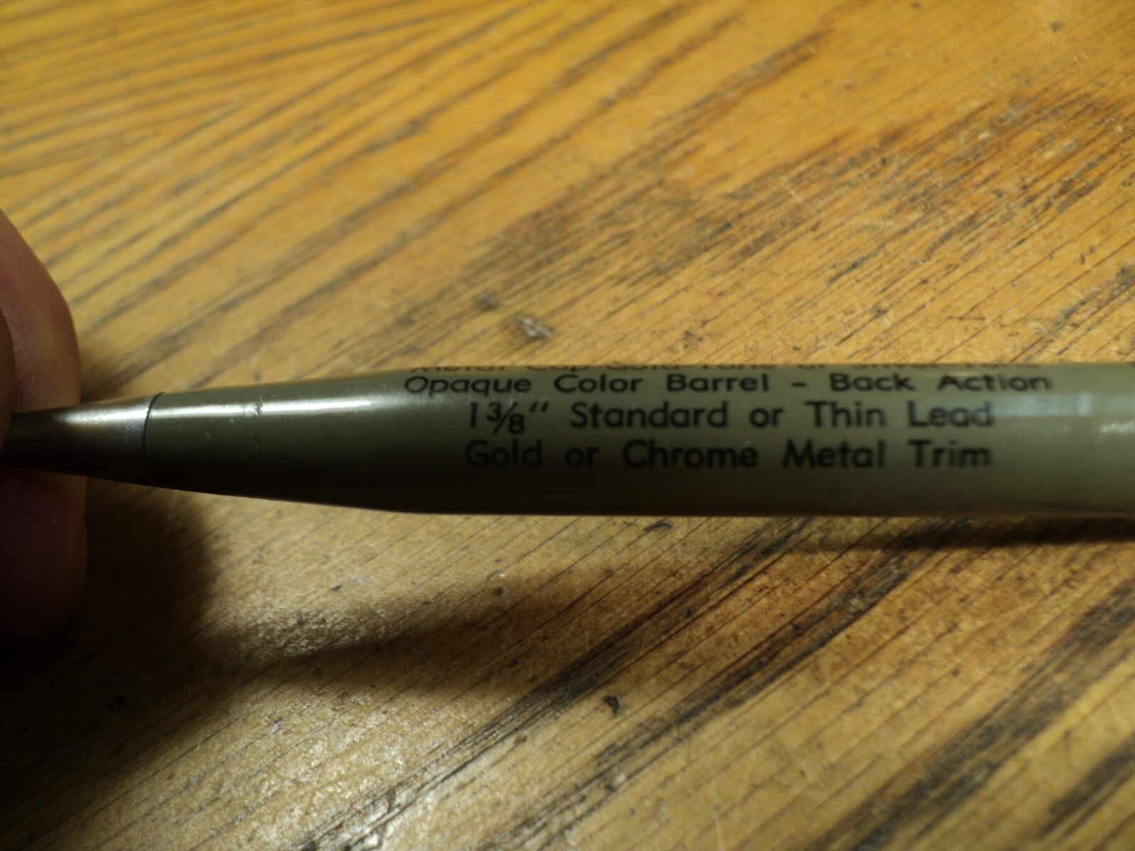 Vintage Vernon Mechanical Pencil Greyhound Lines 5-1/8″ Long Sample No. MC 763