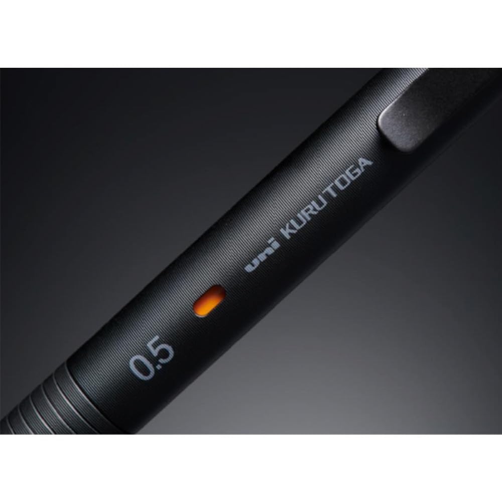 Uni Kuru Toga Metal Mechanical Pencil 0.5mm Fine Point Silent Blue M5KH1P.10