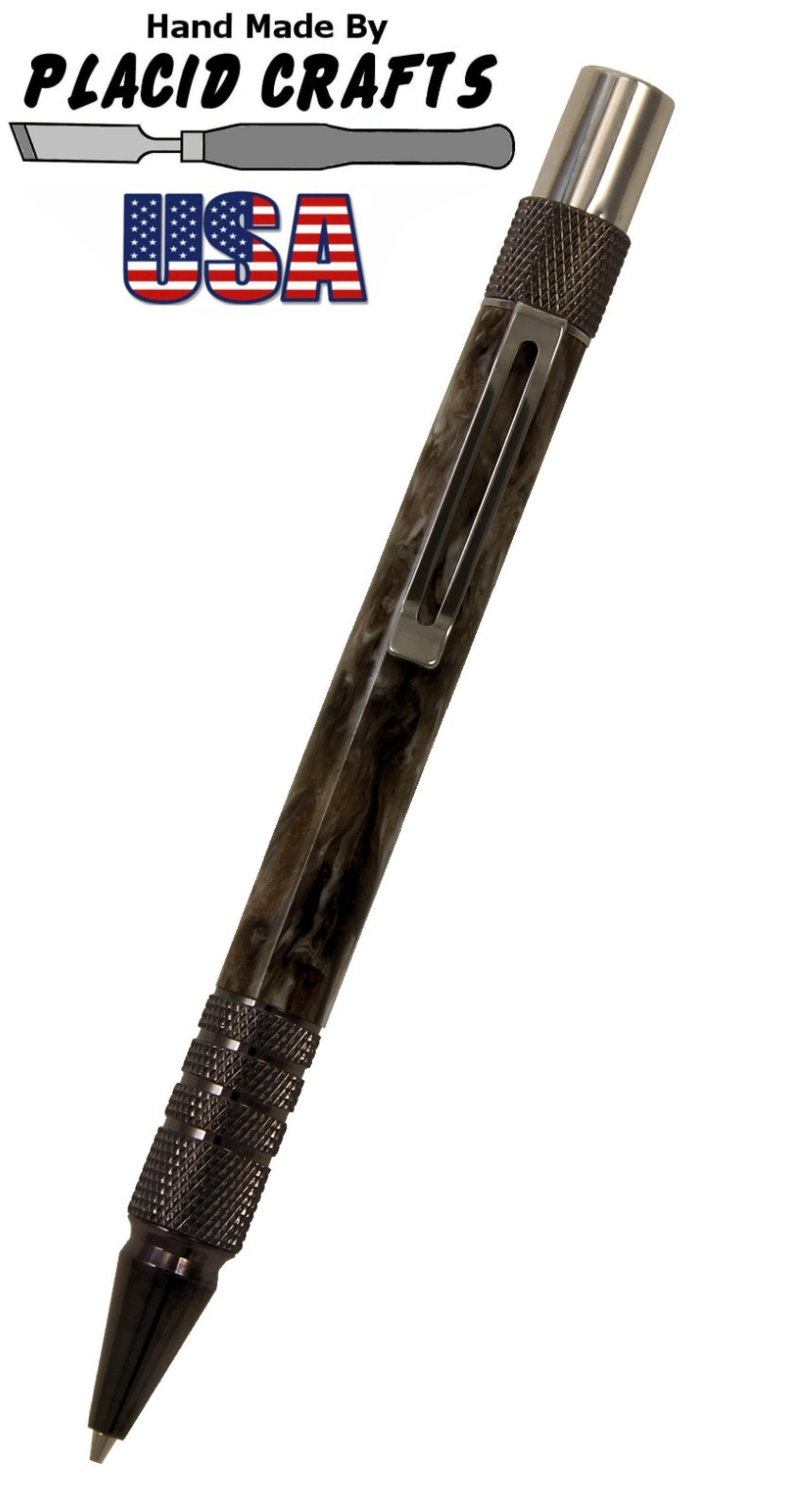 Dura Click .07mm Pencil / Gun Metal Hardware & Rootbeer Float Body / N84