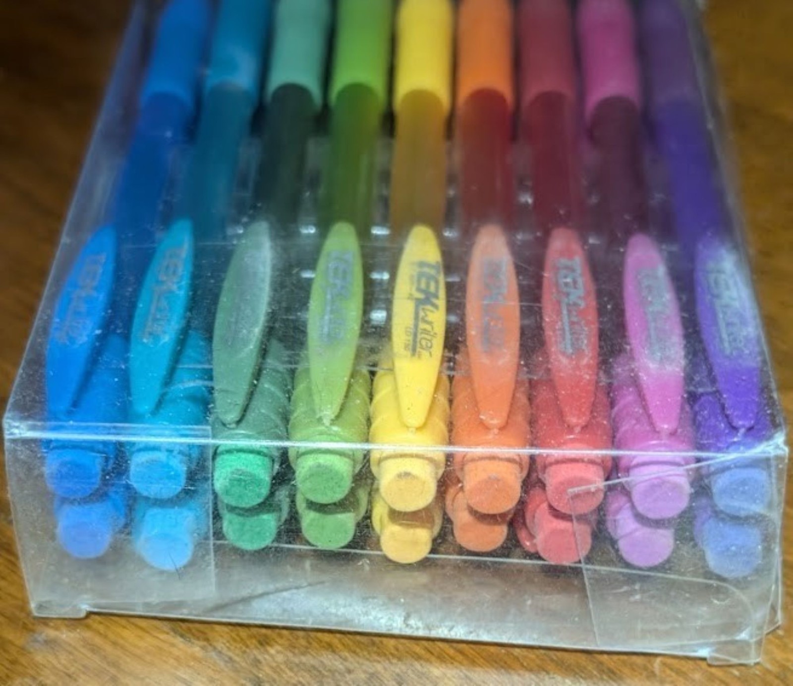 18 Tek Writer Mechanical Pencils With Eraser Various Colors 0.7mm #2 LD150