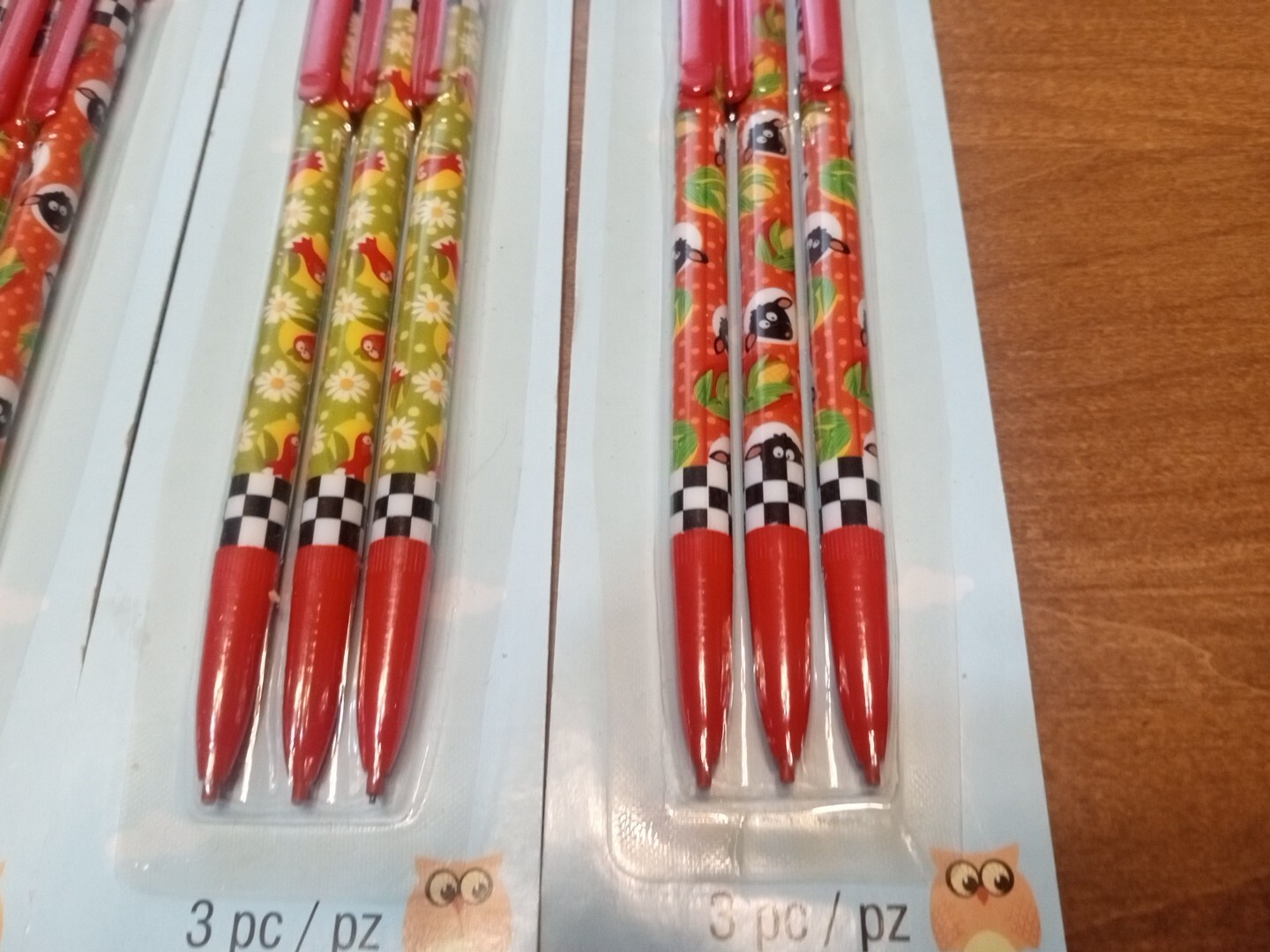 Vintage Mechanical Pencil And Ballpoint Pens Lot Of 5 Unused Packs Perfect Rare