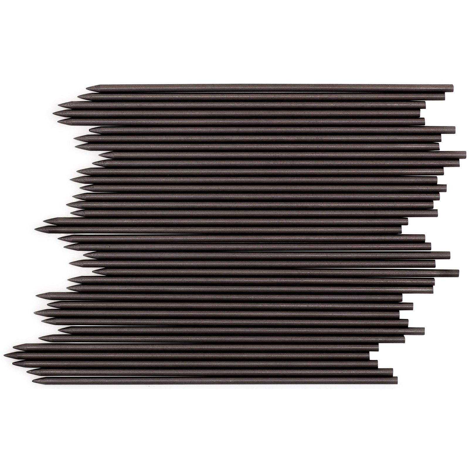 June Gold 108 Pieces, 2.0 mm 4B Lead Refills, 90 mm Length, Extra Bold Thickness