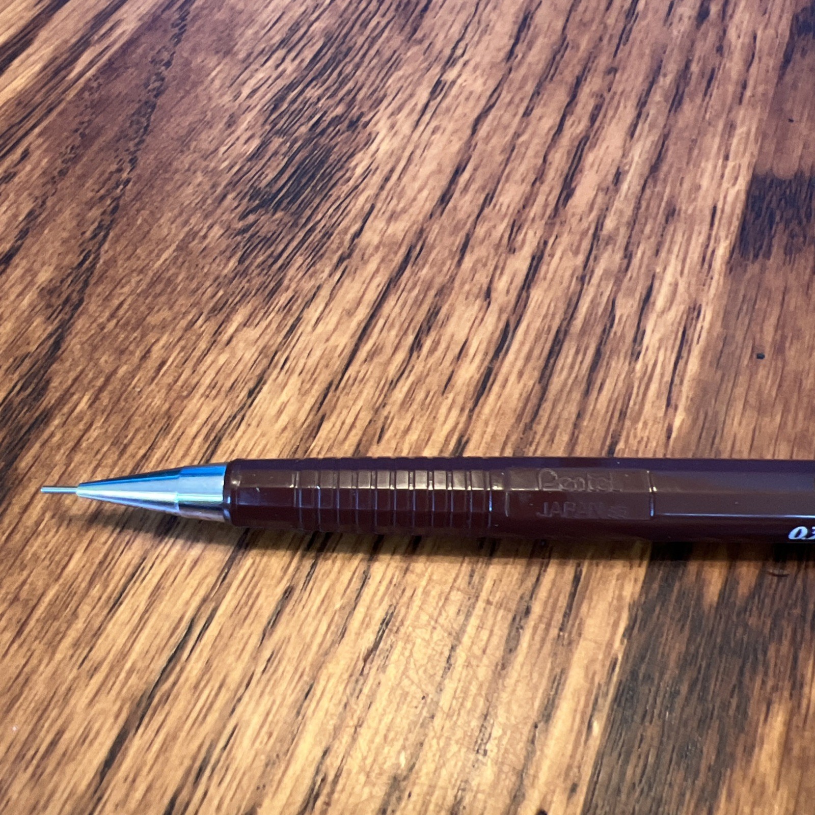 Vintage Pentel P203 0.3 mm Pencil Brown Japan