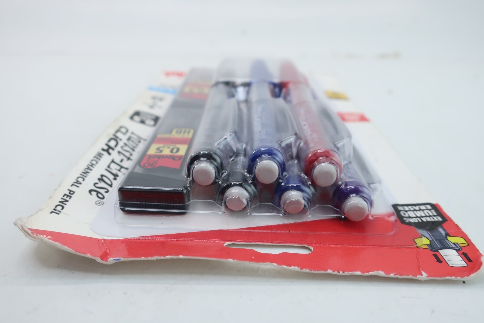 Pentel 26118 Twist Erase 0.5 mm Fine Click Mechanical Pencil w/ Refill Pack of 6
