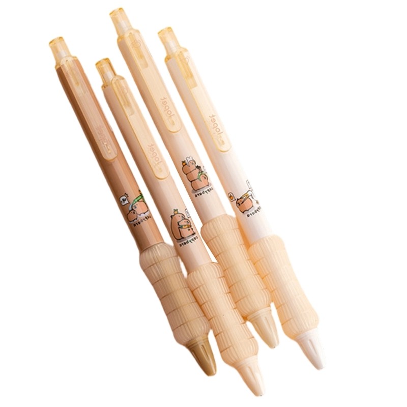 4Pieces Cartoon Mechanical Pencil 0.5 Automatic Pencil Student Drafting Pencil