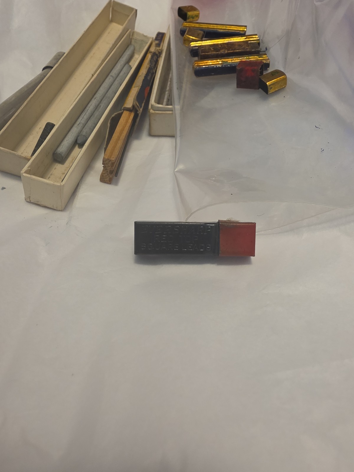 Vintage Mechanical Pencil Lead And METAL Holders