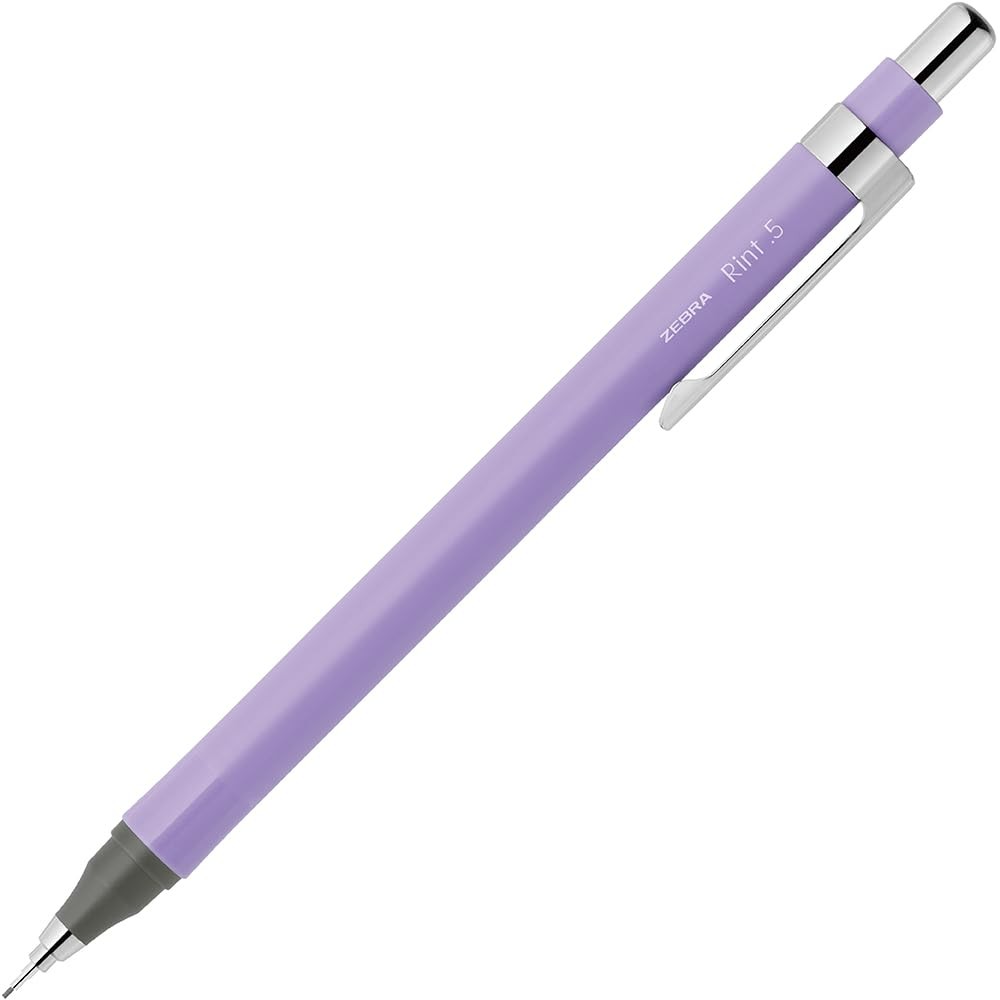 ZEBRA mechanical pencil, Lint 0.5mm, Lint Lavender barrel, P-MA130-RLV