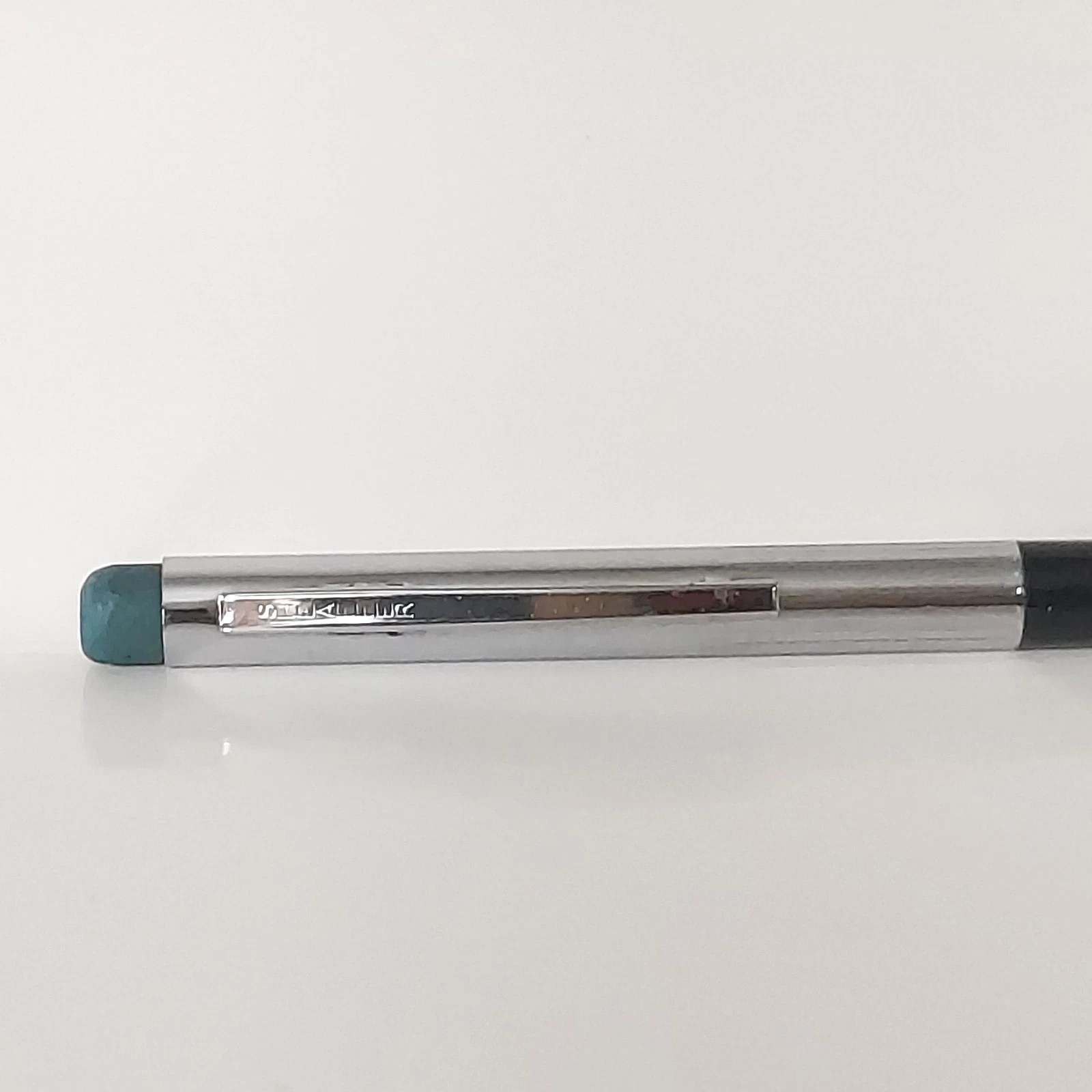 Vintage 1960s Sheaffer Black & Chrome Tip Eraser Mechanical Pencil (No Monogram)