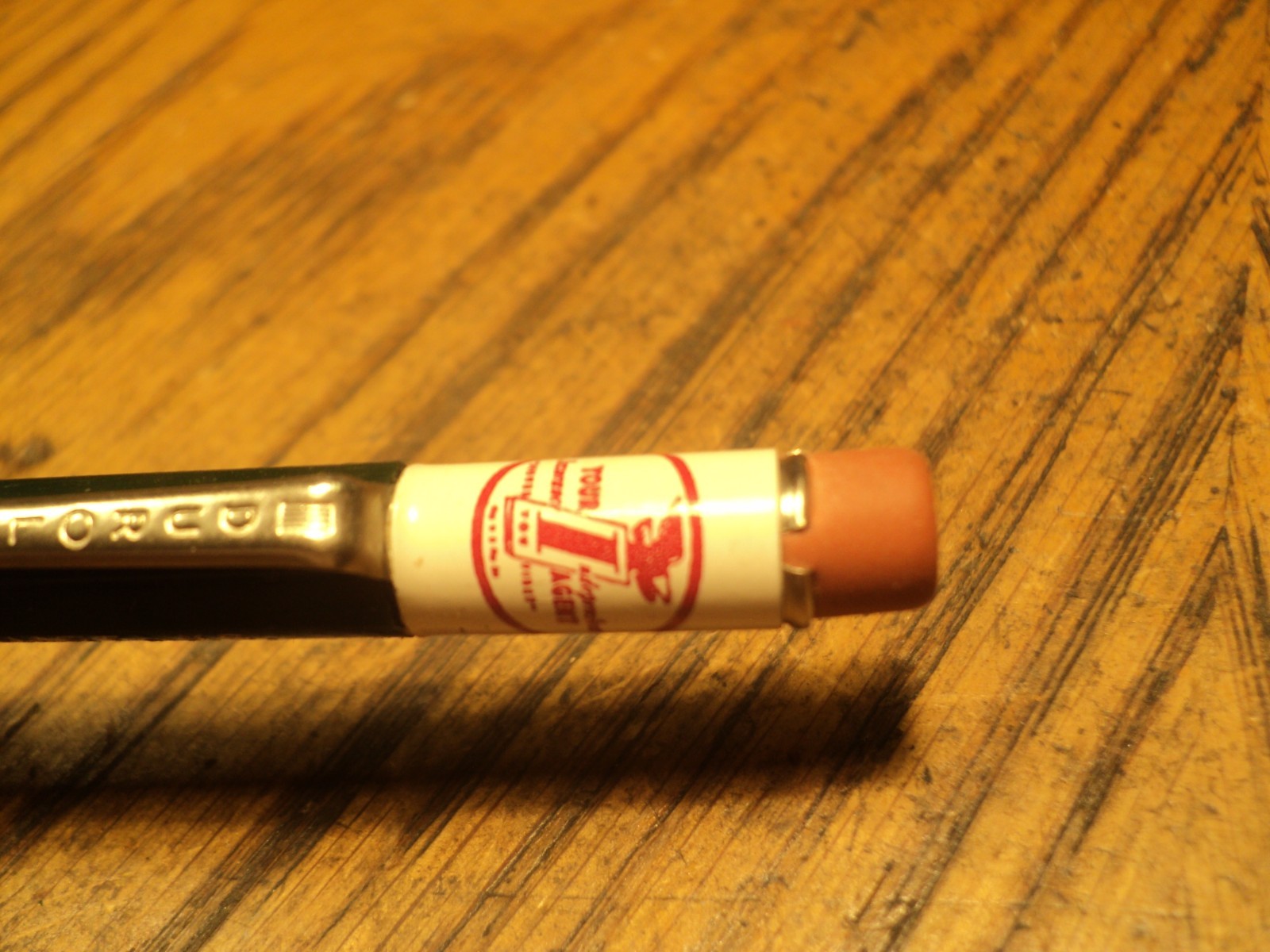 Vintage Durolite Mechanical Pencil Burt Elder Insurance Elkhart 5-5/8″ Long USA