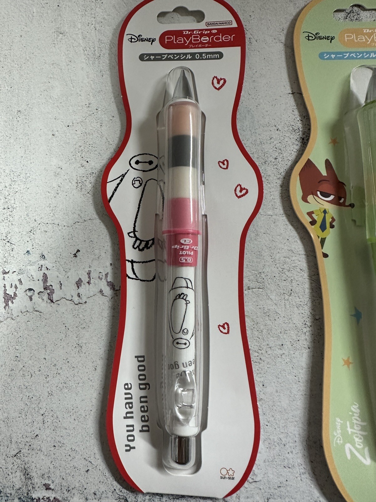 Pilot Dr.Grip Playborder 0.5mm Set Of 4 Disney New Mechanical Pencil