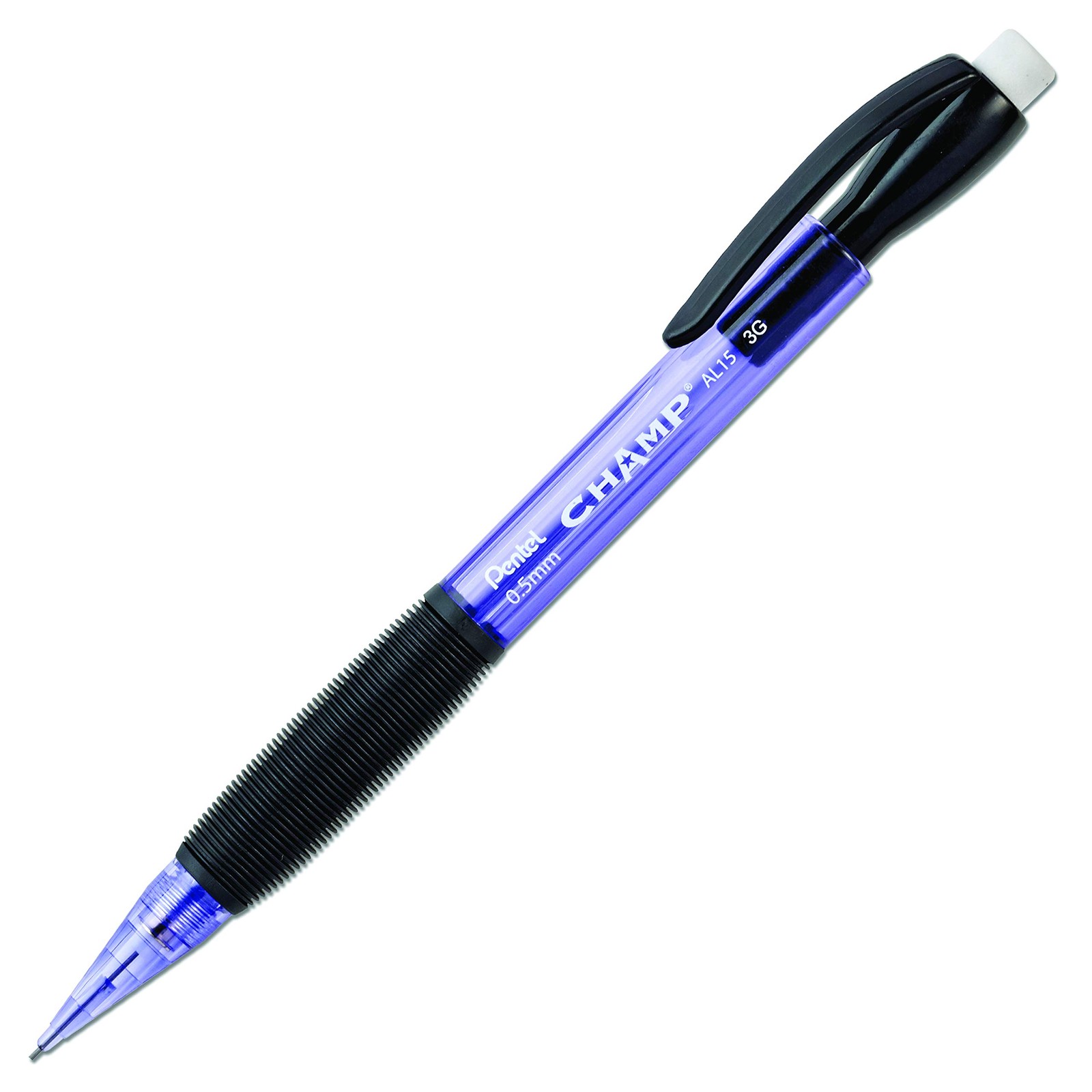 Pentel Champ Mechanical Pencils Pack of 12 Ergonomic Grip Multi-Purpose Use