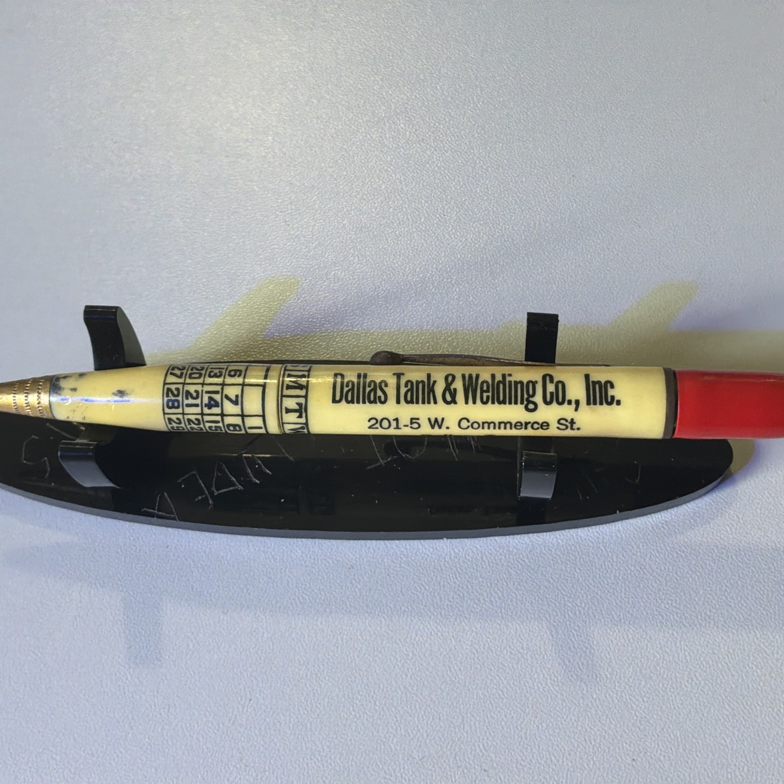 VTG Calendar Mechanical Pencil – Dallas Tank & Welding Co. TX