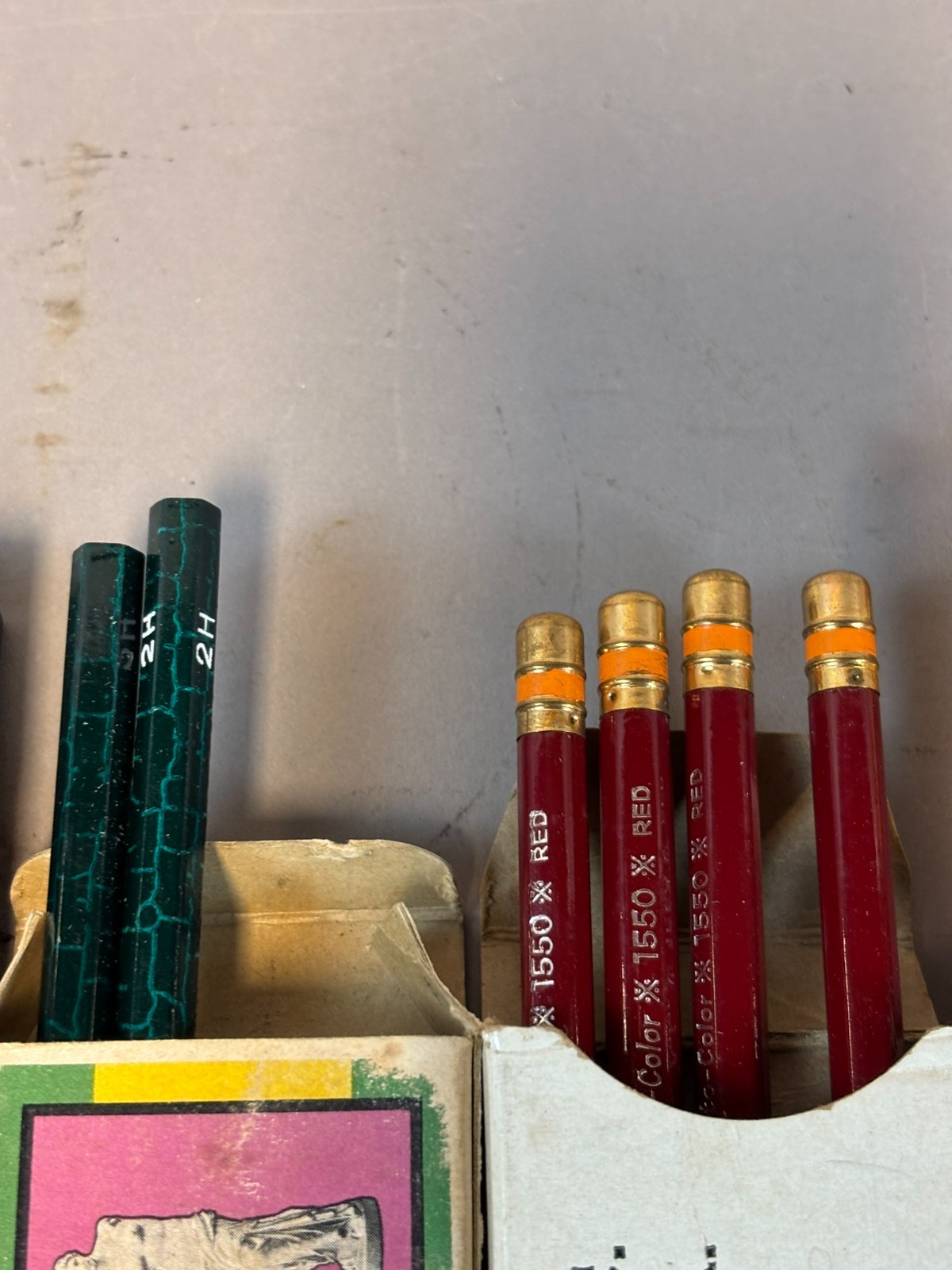 Vtg Estate Architect Pencil Lot Koh-I-Noor Venus Dixon Eagle Mirado EX+ Cond