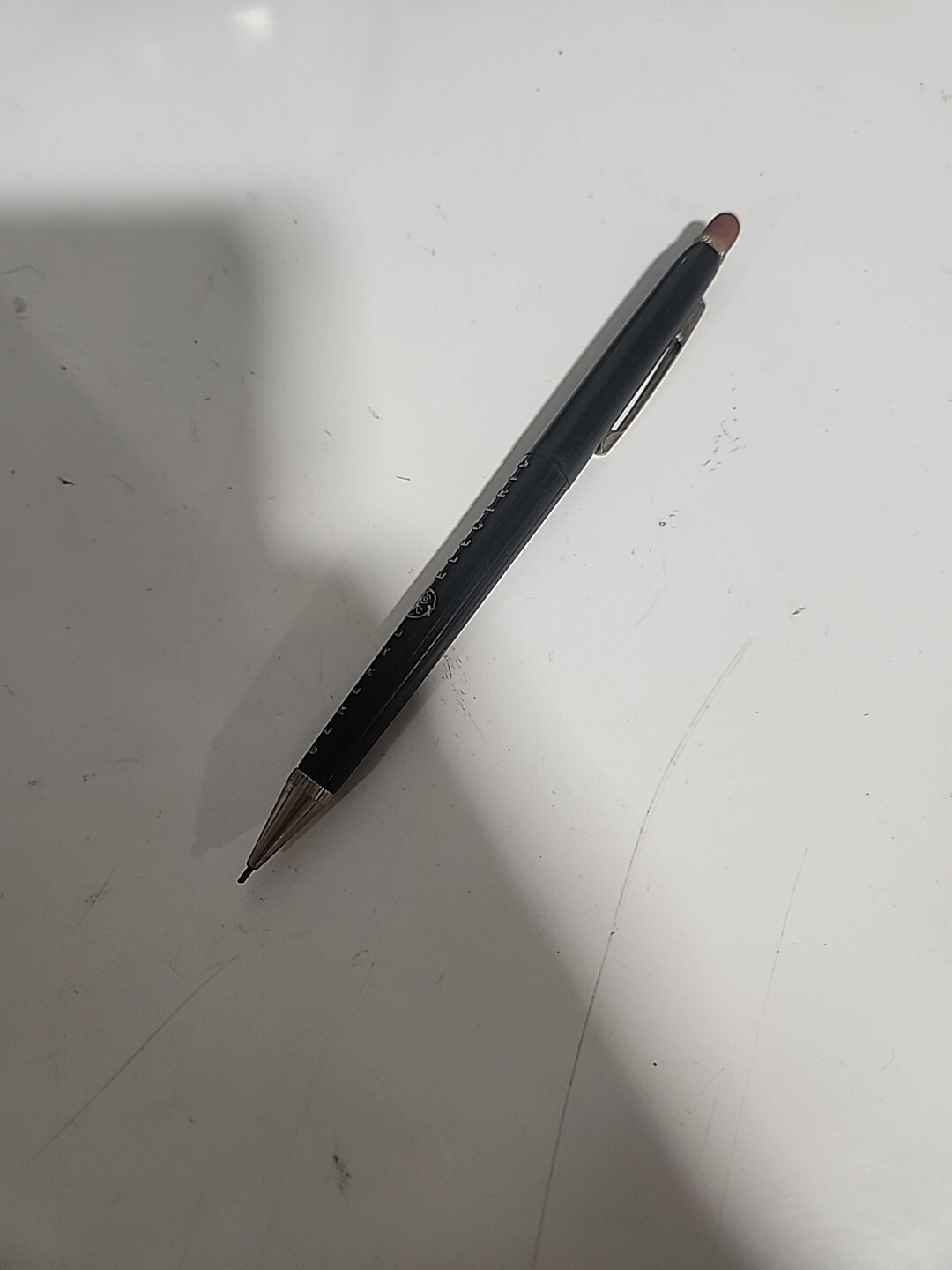Vintage All Rite Mechanical Pencil Advertising General Electric 5-1/8″ Long