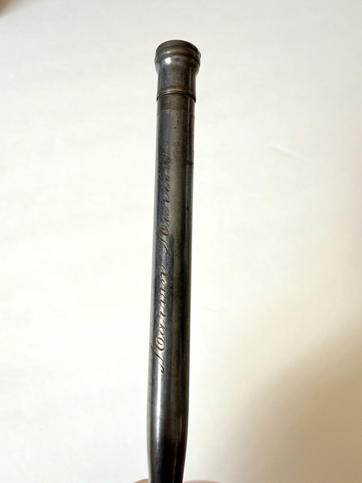 2 Redipoint Sterling and Rolled Silver Mechanical 4″ Pencil with Lead – Engraved