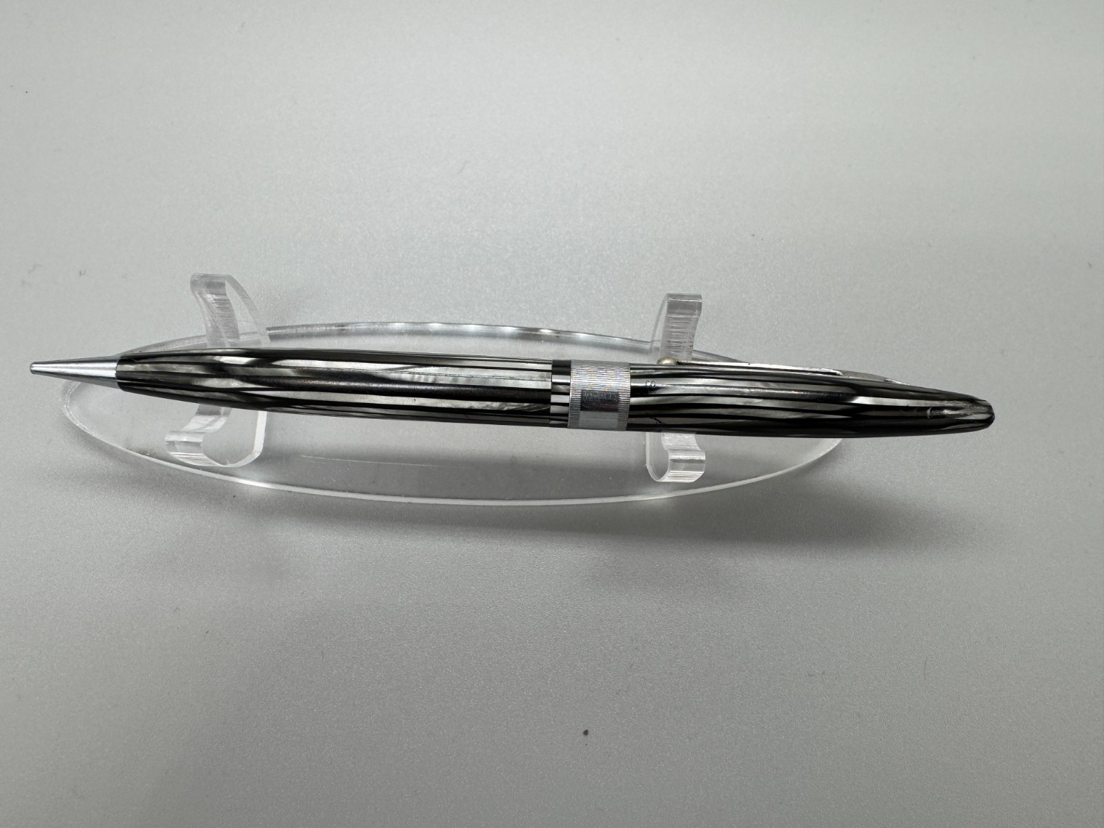Vintage RARE Sheaffer Balance Pencil Silver w/ Wide Milled Band |’36-’42, Tested
