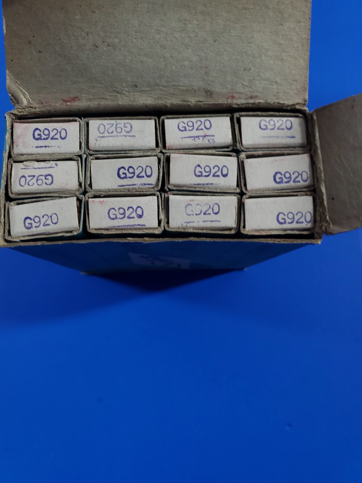 Vintage Scripto Mechanical Pencil Crayon Leads Advertising 12 Boxes RED