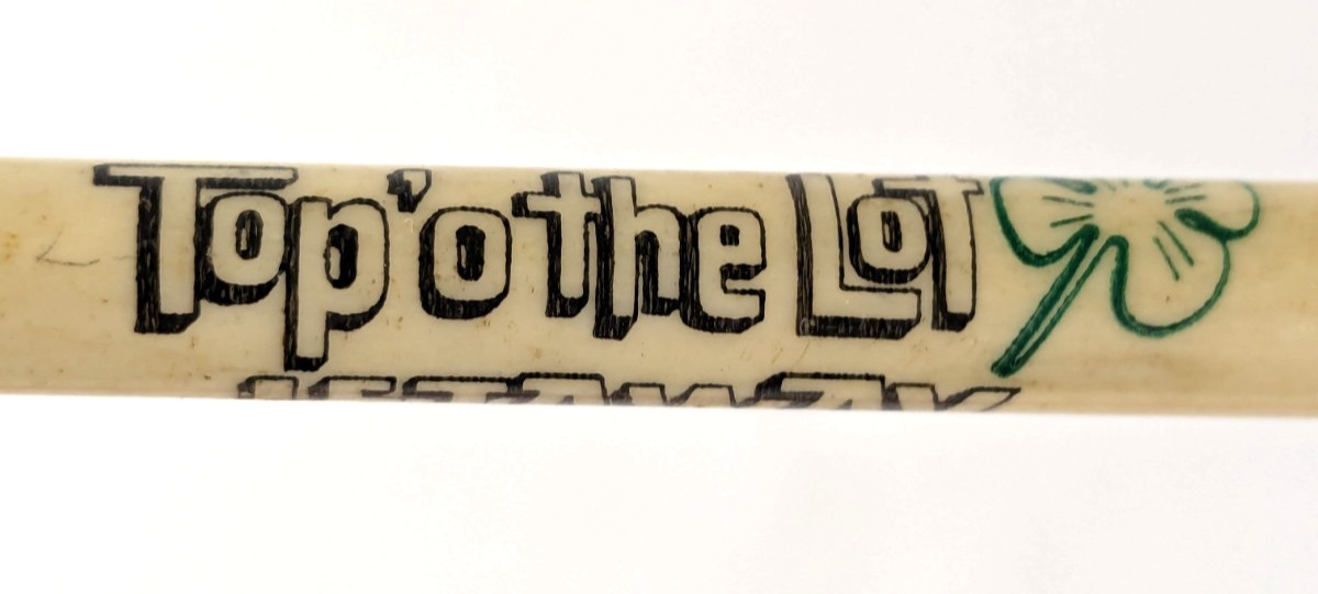 1940-50s – Top’ o the Lot Jetaway Ford Tractor Dealer Ad Mech Pencil – B18B