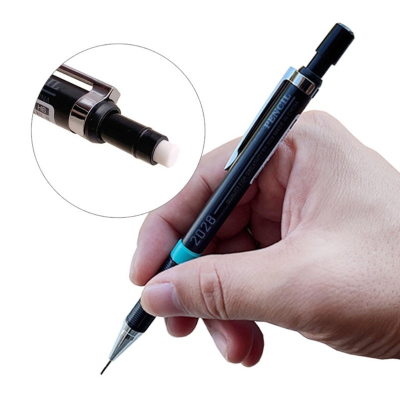 4 Pcs Mechanical Pencils Set Automatic Pencils Drawing Pencils 0.3/0.5/0.7/0.9mm