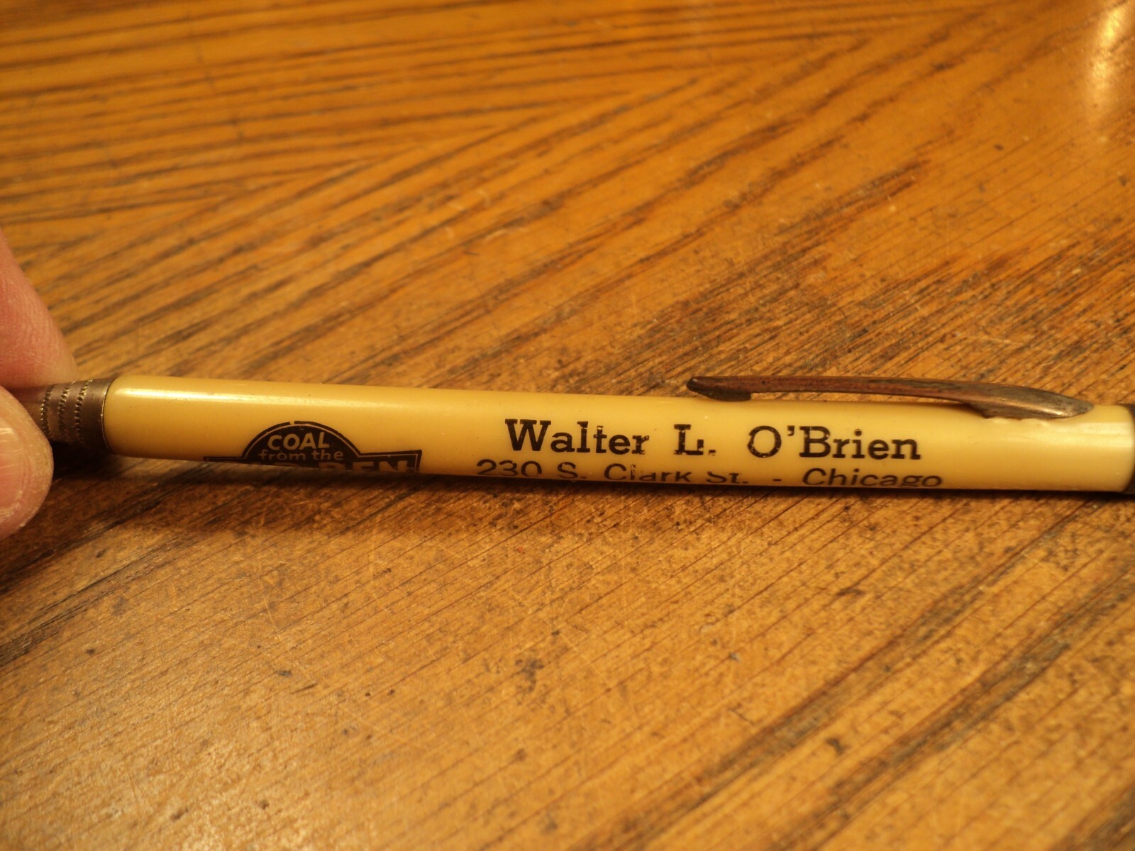 Vintage Mechanical Pencil Old Ben Mines Walter L O’Brien 5-1/4″ Unbranded