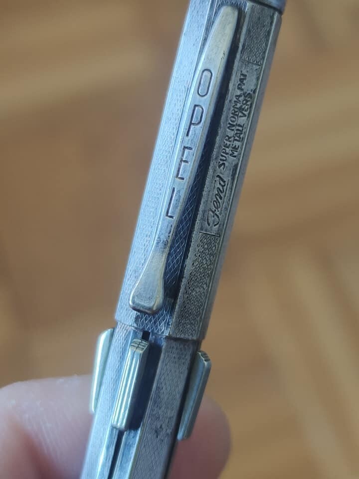 🔴FEND 4 Colors 0PEL Super Norma Pat. 900 Silver Mechanical pencil 1930s🔴RR!