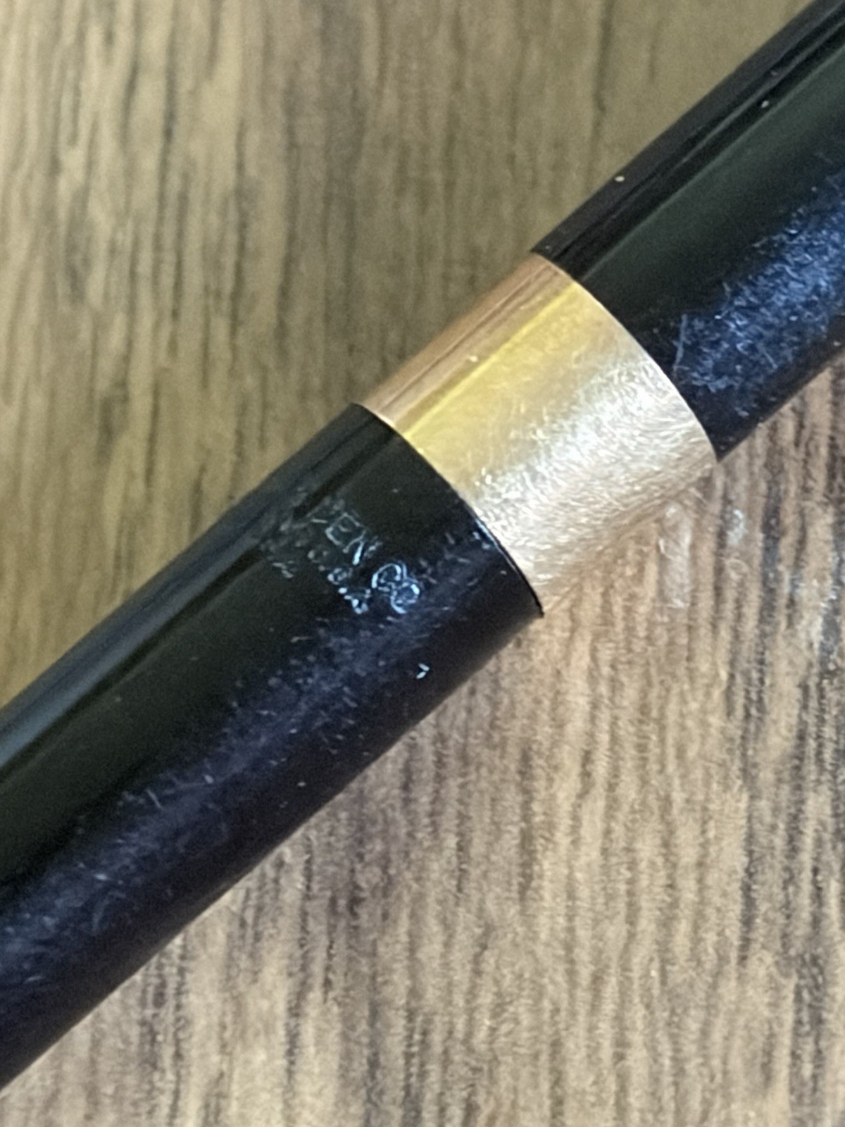Vintage Sheaffer Mechanical Pencil, Black w/ Gold Trim – Works