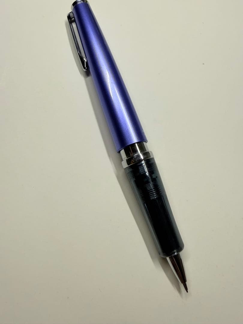 PILOT TIMELINE Mechanical Pencil Lavender-Blue Double Action Luxury Japan used