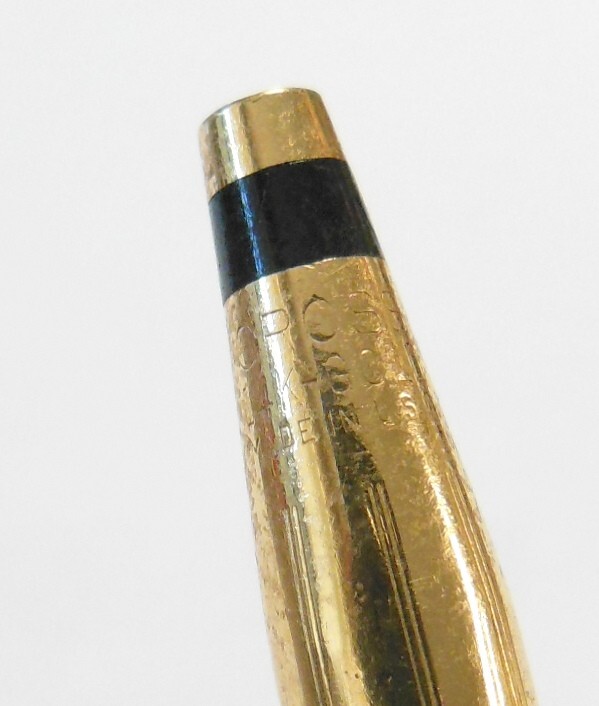 Cross Century Solid 14K Gold Case Mechanical Pencil Vintage Works 5.25″